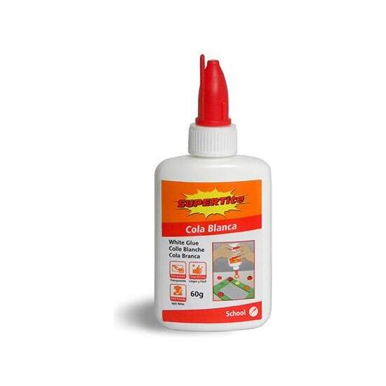 SUPERTITE WHITE GLUE SCHOOL 60 ML image 0