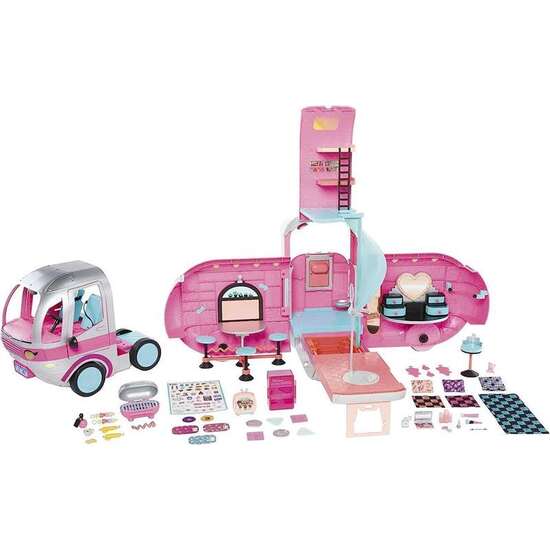 VEHICULO CARAVANA CAMPER GLAM N GO L.O.L. SURPRISE. CUENTA CON MAS DE 50 SORPRESAS.26.13X9.12.75 CM image 2