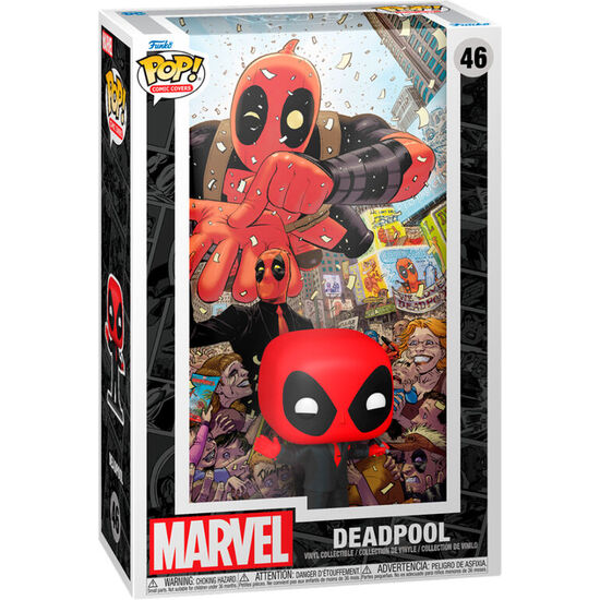 FIGURA POP COMIC COVER MARVEL DEADPOOL 2025 image 0