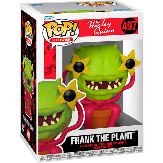 FIGURA POP DC COMICS HARLEY QUINN FRANK THE PLANT image 1