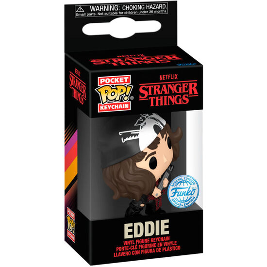 LLAVERO POCKET POP STRANGER THINGS EDDIE image 0