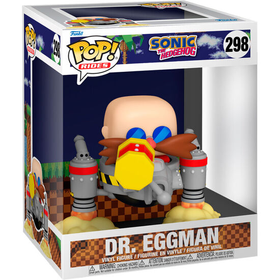 FIGURA POP RIDE DELUXE SONIC THE HEDGEHOG DR. EGGMAN image 0