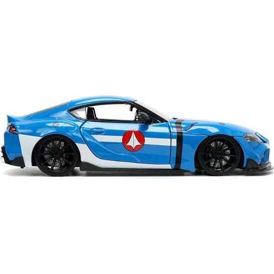 COCHE DE METAL ROBOTECH MAX STERLING 2020 TOYOTA SUPRA 1:24 INCLUYE FIGURA MAX STERLING image 2