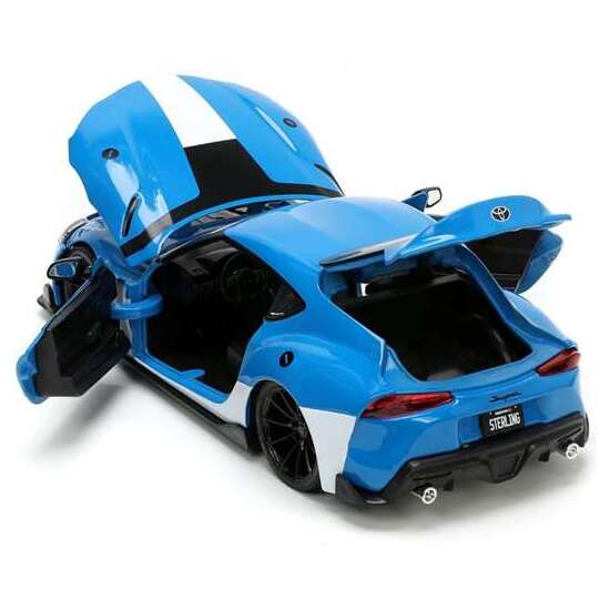 COCHE DE METAL ROBOTECH MAX STERLING 2020 TOYOTA SUPRA 1:24 INCLUYE FIGURA MAX STERLING image 4