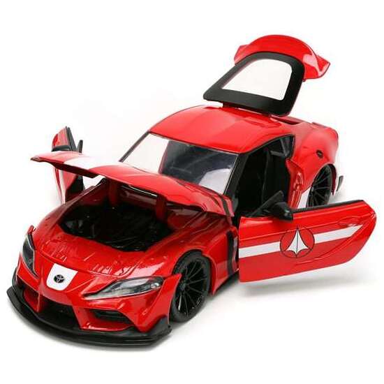 COCHE ROBOTECH MIRIYA 2020 TOYOTA SUP ESCALA 1:24 INCLUYE FIGURA DE MIRIYA image 1