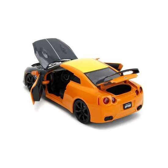 COCHE NARUTO NISSAN 2009 GT-R ESCALA 1:24. INCLUYE FIGURA image 5