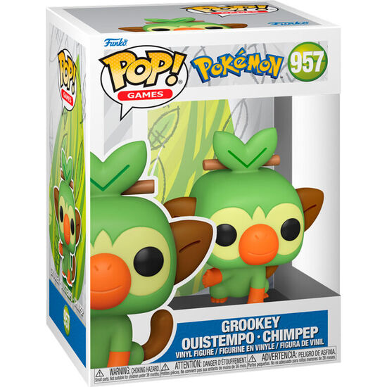 FIGURA POP POKEMON GROOKEY image 1