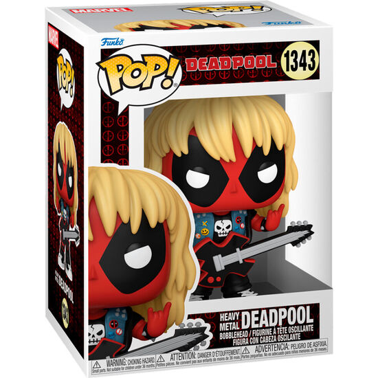 FIGURA POP MARVEL DEADPOOL - DEADPOOL HEAVY METAL image 1