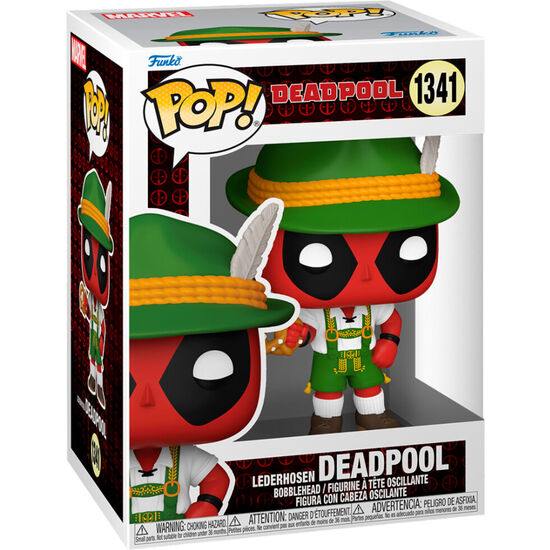 FIGURA POP MARVEL DEADPOOL - DEADPOOL LEDERHOSEN image 0