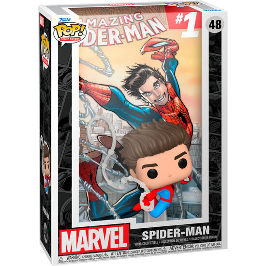 FIGURA POP COMIC COVER MARVEL SPIDER-MAN THE AMAZING image 0