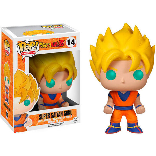 FIGURA POP DRAGONBALL Z SUPER SAIYAN GOKU image 0