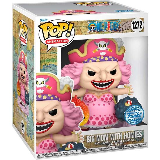 FIGURA POP SUPER ONE PIECE BIG MOM WITH HOMIES EXCLUSIVE image 0