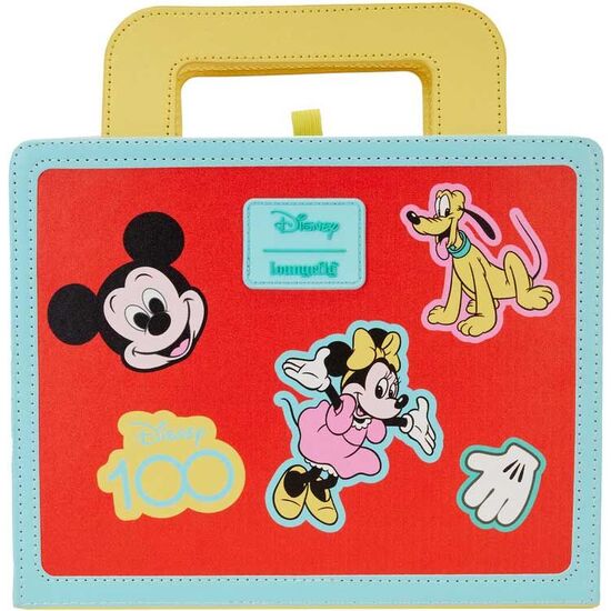 CUADERNO MICKEY AND FRIENDS 100TH ANNIVERSARY DISNEY LOUNGEFLY image 1