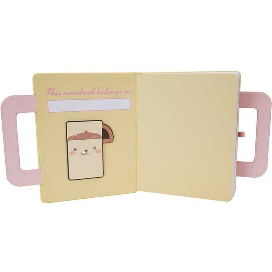 CUADERNO POMPOMPURIN &#38; MACARRON CARNIVAL SANRIO LOUNGEFLY image 3