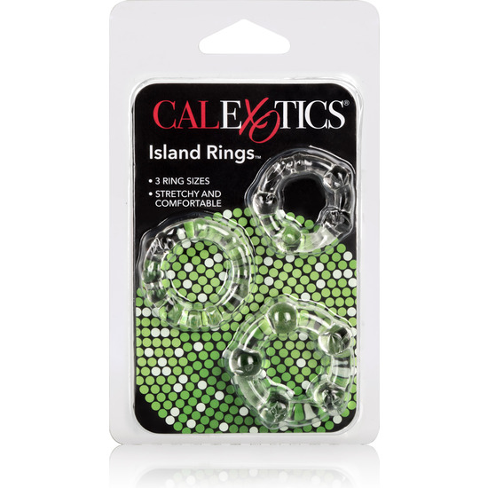 ISLAND RINGS CLEAR image 1