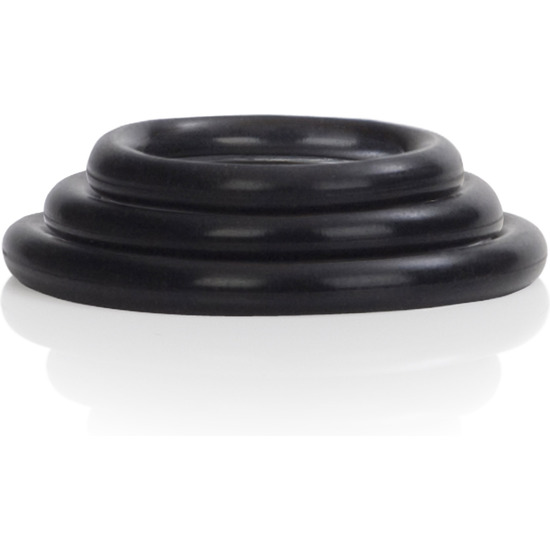 SILICONE SUPPORT RINGS BLACK image 2