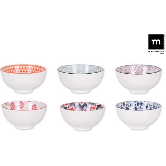 BOWL SNACK JAPO 11X5.8CM SURT.6 DECO.  image 0