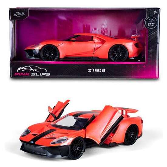 COCHE PINK SLIPS 2017 FORD GT ESCALA 1:24 image 0