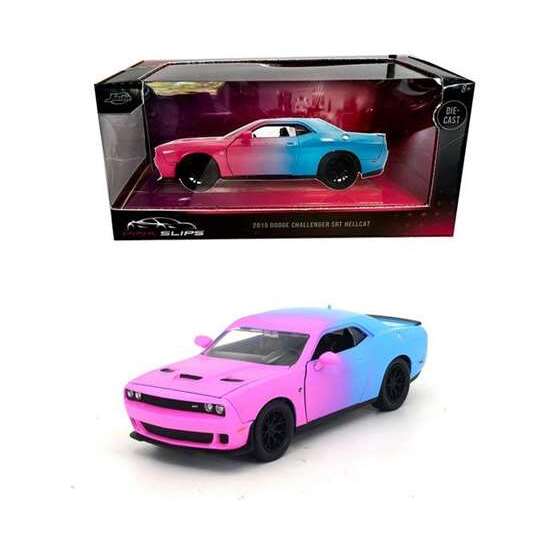 COCHE PINK SLIPS DODGE CHALLENGER HELLCAT ESCALA 1:24 image 0