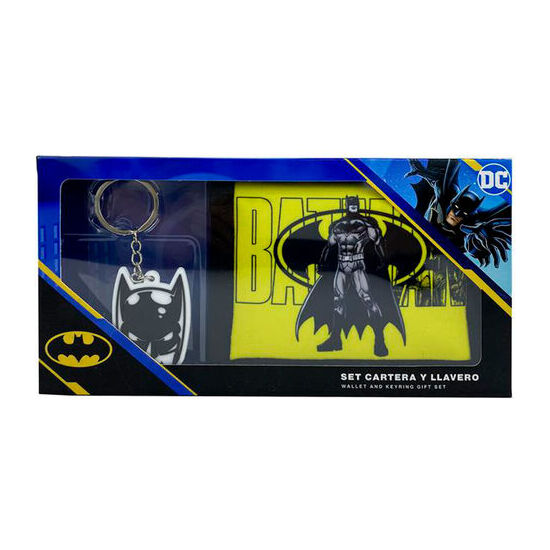 SET CARTERA + LLAVERO BATMAN DC COMICS image 0