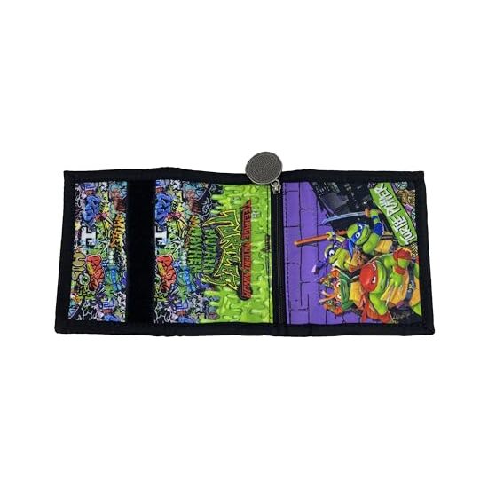 BLISTER CARTERA + LLAVERO MUTANT MAYHEM TORTUGAS NINJA image 7