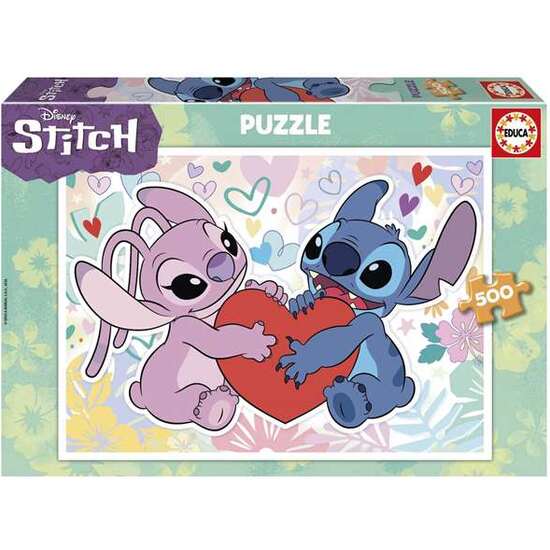 PUZZLE 500 PIEZAS DISNEY STITCH image 0