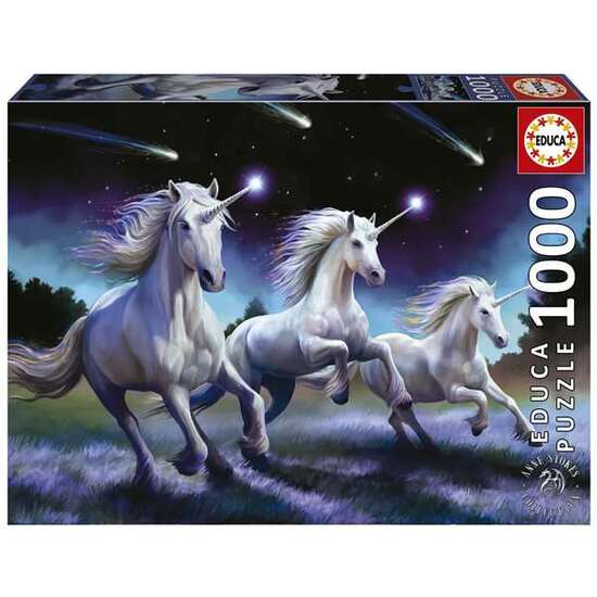 PUZZLE 1000 PIEZAS UNICORNIOS (ANNE STOKES) image 1