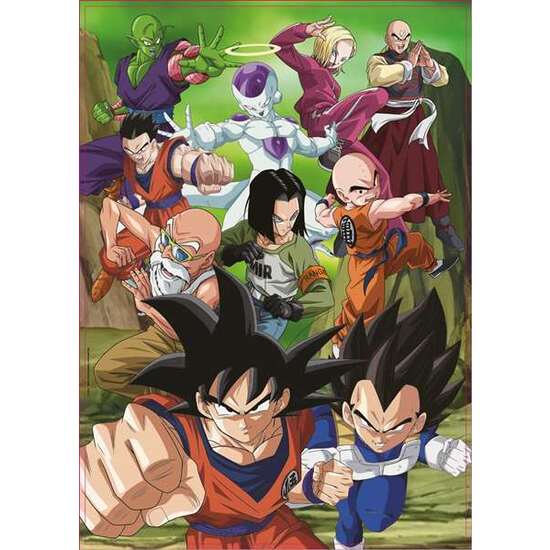 PUZZLE 2X500 PIEZAS DRAGON BALL image 0