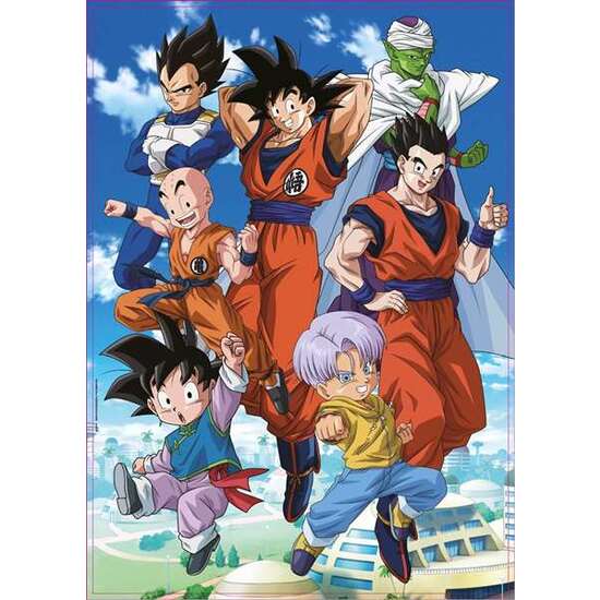 PUZZLE 2X500 PIEZAS DRAGON BALL image 1