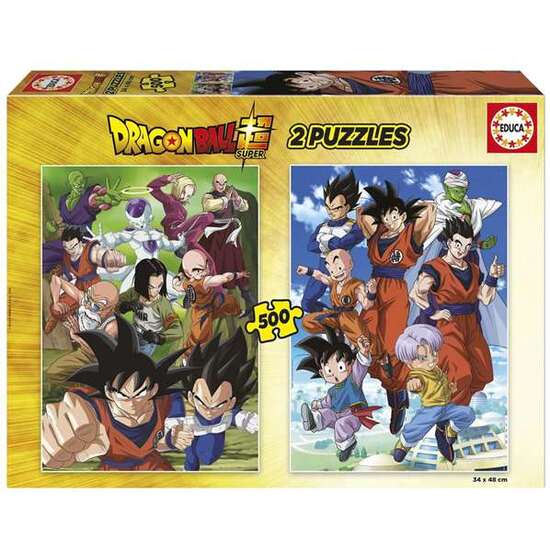 PUZZLE 2X500 PIEZAS DRAGON BALL image 2