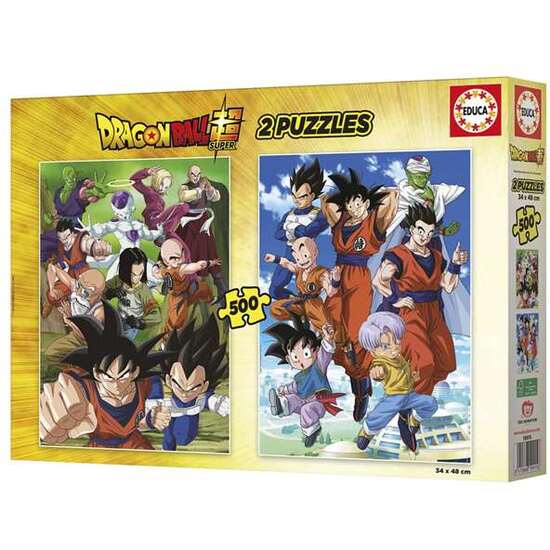 PUZZLE 2X500 PIEZAS DRAGON BALL image 4