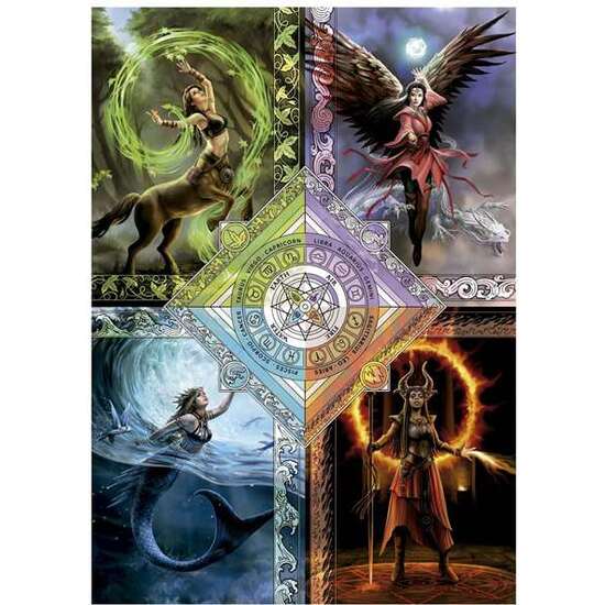 PUZZLE 1500 PIEZAS ELEMENTAL MAGIC STAR CHART (ANNE STOKES) image 2