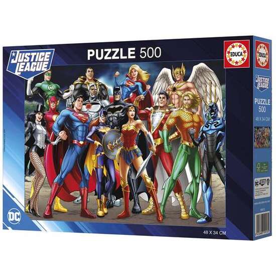 PUZZLE 500 PIEZAS LIGA DE LA JUSTICIA DC COMICS image 3