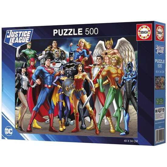 PUZZLE 500 PIEZAS LIGA DE LA JUSTICIA DC COMICS image 4