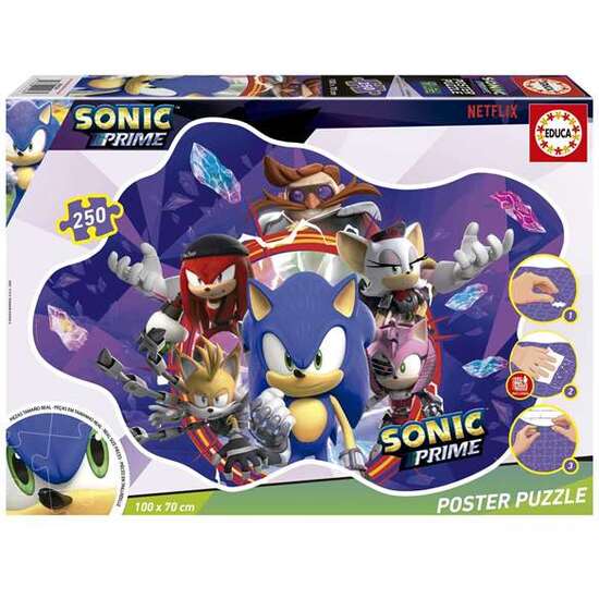 PUZZLE 250 PIEZAS SONIC PRIME "POSTER PUZZLE" image 4