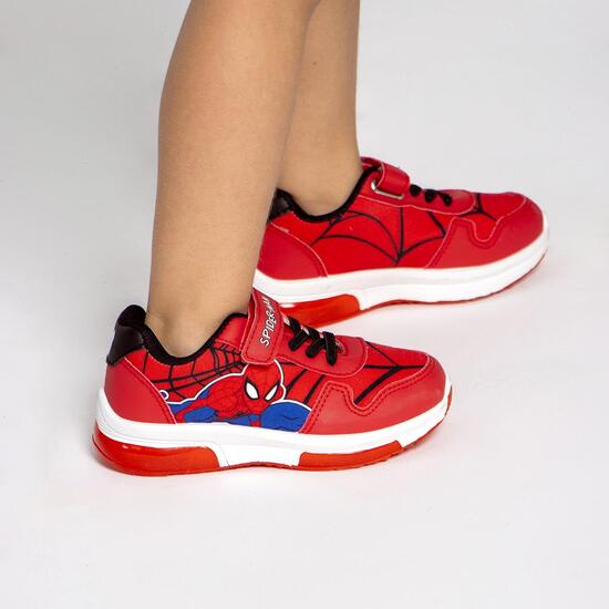 DEPORTIVA SUELA PVC CON LUCES SPIDERMAN image 4