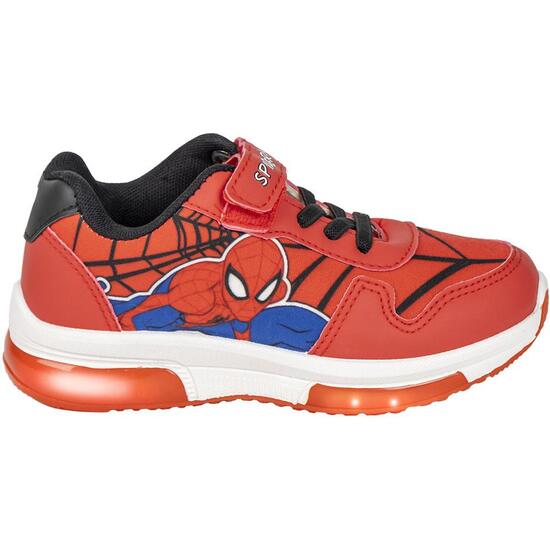 DEPORTIVA SUELA PVC CON LUCES SPIDERMAN image 0