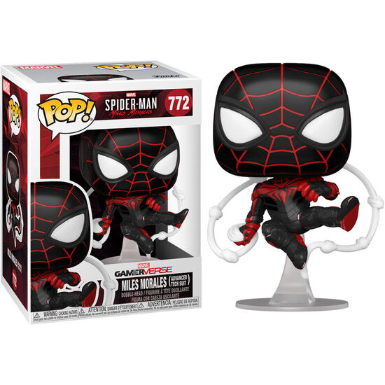 FIGURA POP MARVEL SPIDERMAN MILES MORALES ADVANCED TECH SUIT image 0