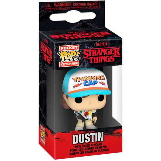 LLAVERO POCKET POP STRANGER THINGS DUSTIN image 1