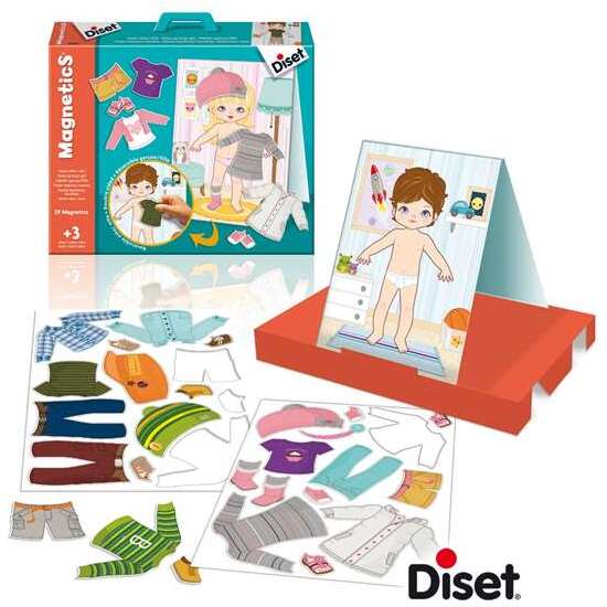 JUEGO MAGNETICO VESTIR NIÑO O NIÑA PIZARRA REVERSIBLE - MODELOS SURTIDOS image 3