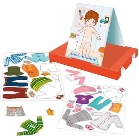 JUEGO MAGNETICO VESTIR NIÑO O NIÑA PIZARRA REVERSIBLE - MODELOS SURTIDOS image 5