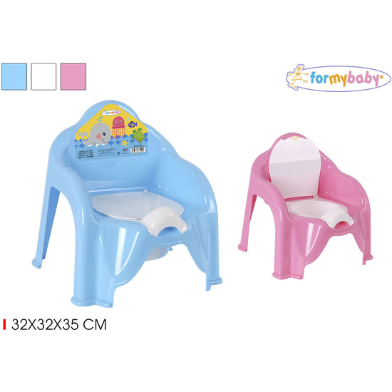 BABY POTTY CHAIR COLOR ASSORT. FORMYBABY image 0