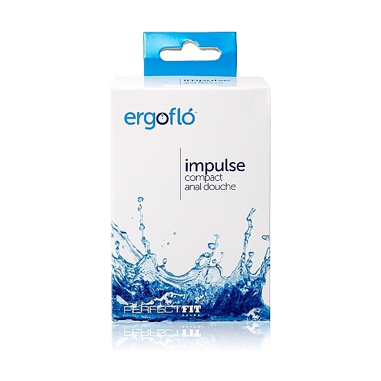 ERGOFLO IMPULSE ANAL DOUCHE BLACK image 1