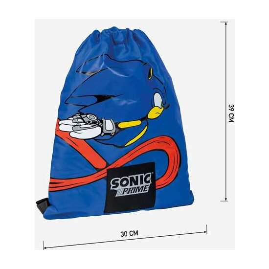 SAQUITO ESCOLAR SONIC PRIME 30.0 X 39.0 CM image 2