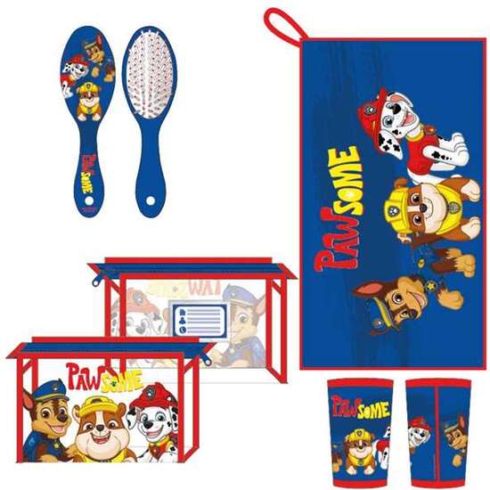 NECESER ASEO DE VIAJE CON ACCESORIOS PAW PATROL 23.0 X 15.0 X 8.0 CM image 0