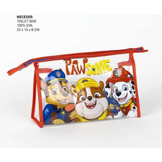 NECESER ASEO DE VIAJE CON ACCESORIOS PAW PATROL 23.0 X 15.0 X 8.0 CM image 1