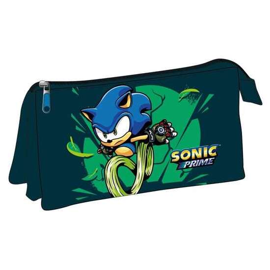 ESTUCHE PORTATODO 3 COMPARTIMENTOS SONIC PRIME 11.5 X 2.0 X 22.5 CM image 0