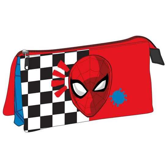 ESTUCHE PORTATODO 3 COMPARTIMENTOS SPIDERMAN 11.5 X 2.0 X 22.5 CM image 0