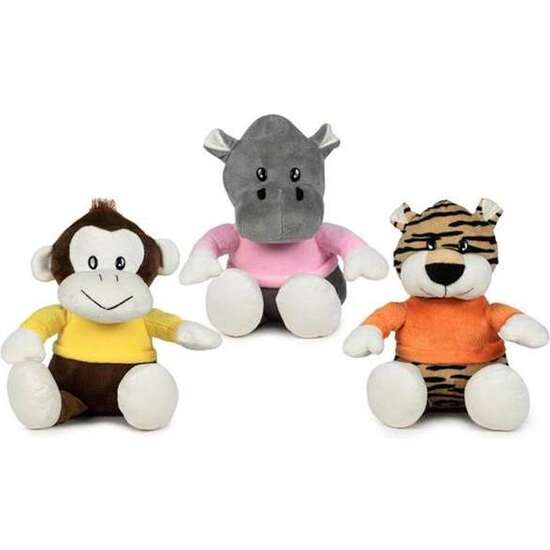 PELUCHE ANIMALES CON CAMISETA 28 CM - MODELOS SURTIDOS image 1