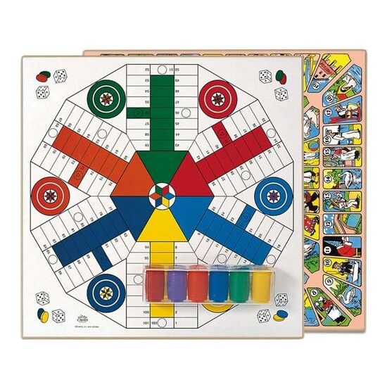 TAB. PARCHIS 6 - OCA MAD. 40X40 CM image 1